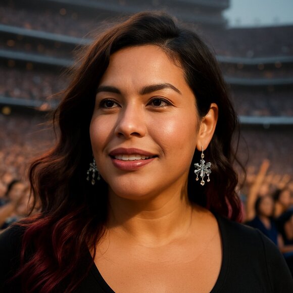 Vintage Snowflake Dangle Earrings Winter Wonderland Festive Holiday Snow Retro - Picture 2 of 7